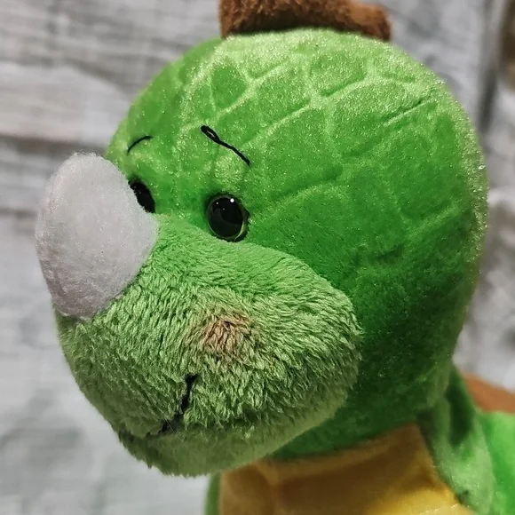With Code Webkinz Key Lime Dino Plush; With Active Code - Picture 3 of 10